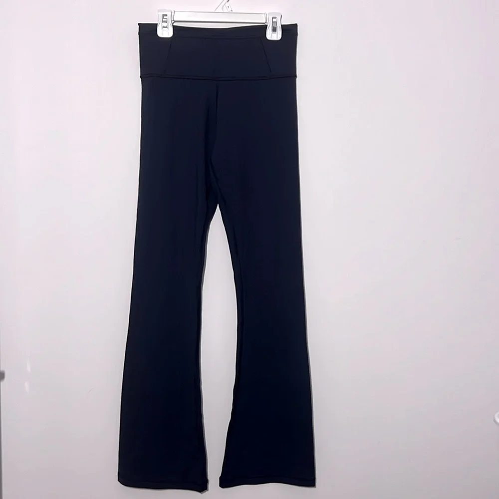 Lululemon Soft Flare Leggings Pant Navy Blue 6 NWOT
